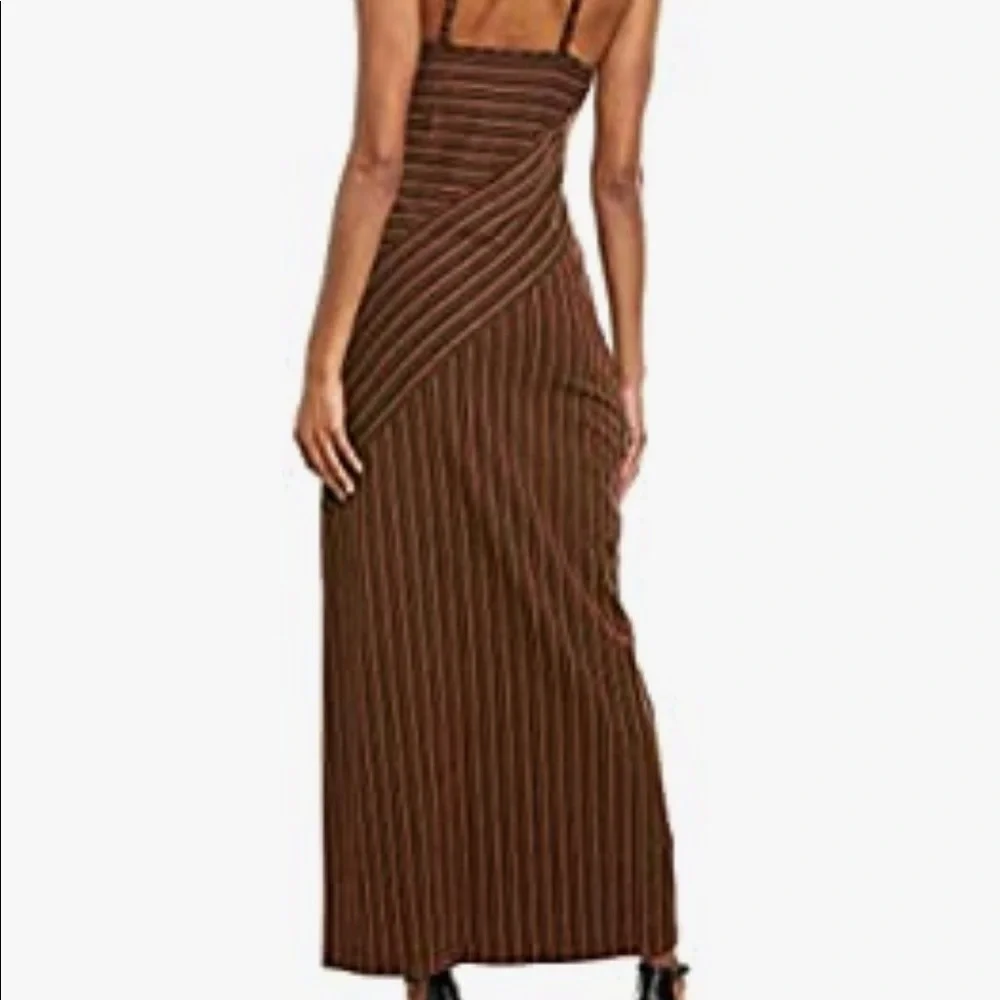 NWT BCBGMAXARIZA Maxi Dress - Picture 2 of 9
